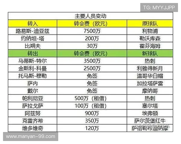 德甲各支球队的主力成员与位置分布现状分析